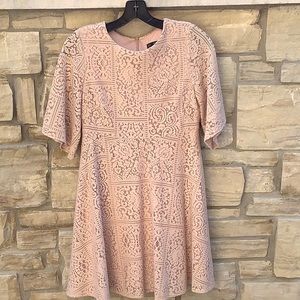 Zara Basic Lace Knit Dress Size XS